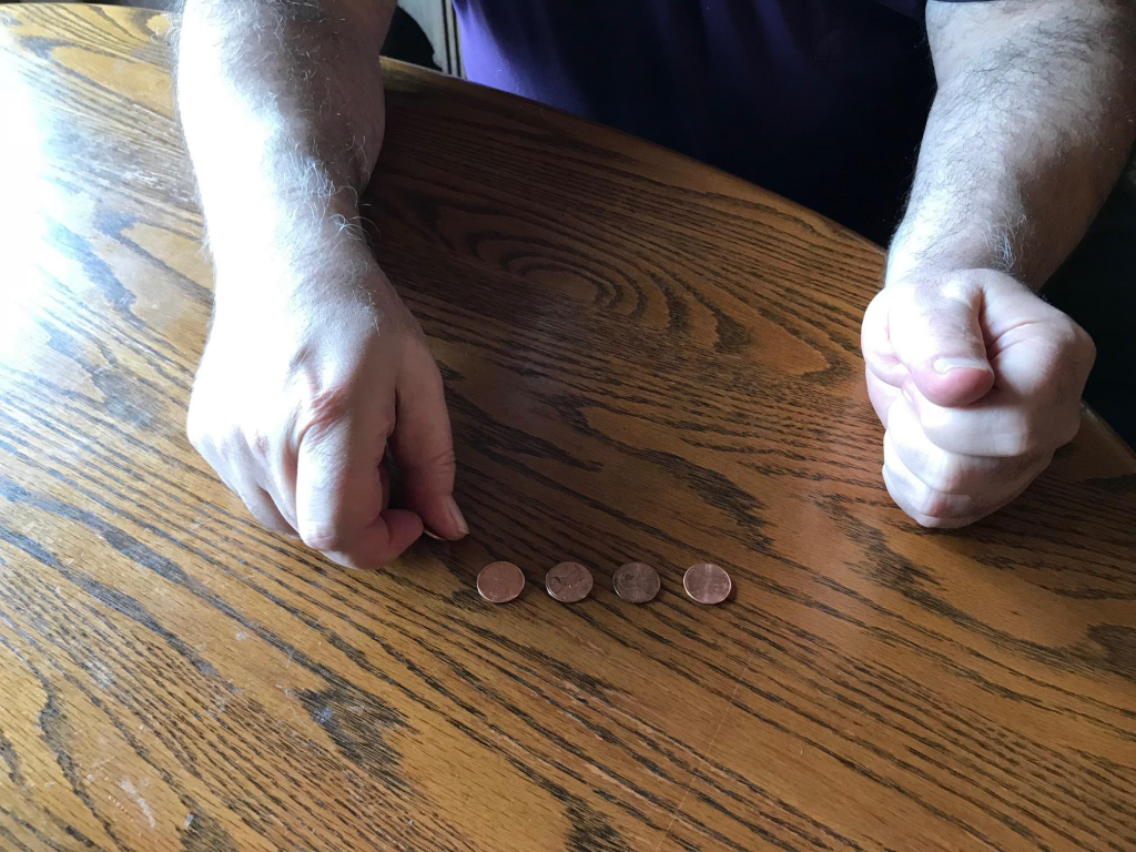 Coin Trick With 7 Pennies Learn Free Coin Magic
